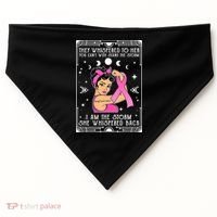 I'm The Storm Strong Womens Survivor Funny Breast Cancer USA-Made Doggie Bandana thumb 0
