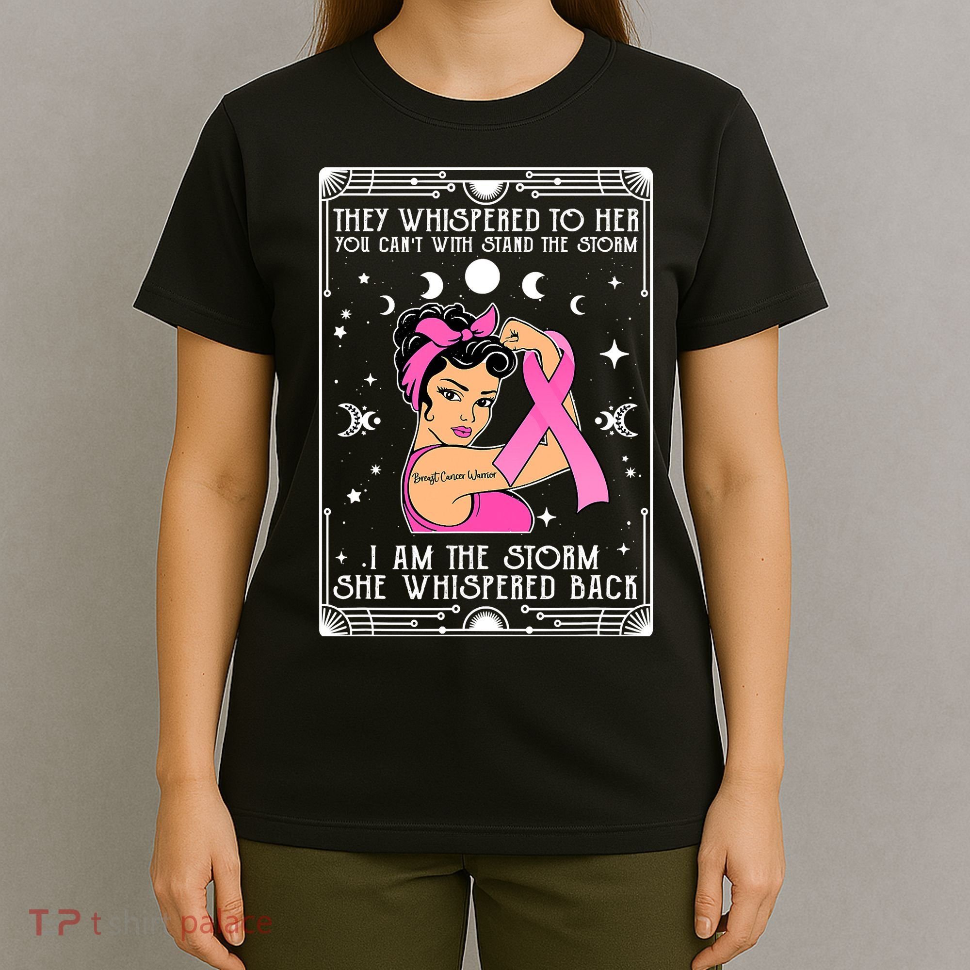I'm The Storm Strong Womens Survivor Funny Breast Cancer T-Shirt