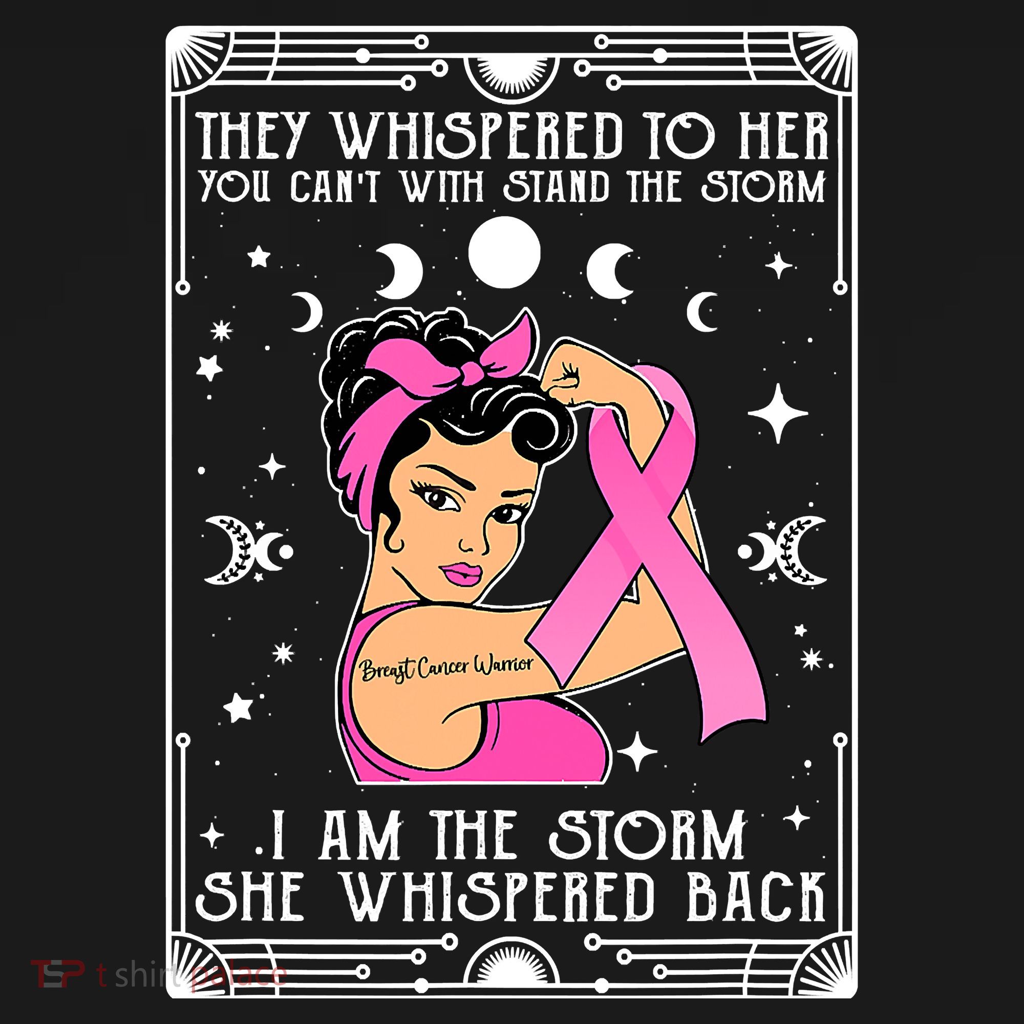I'm The Storm Strong Womens Survivor Funny Breast Cancer Ornament