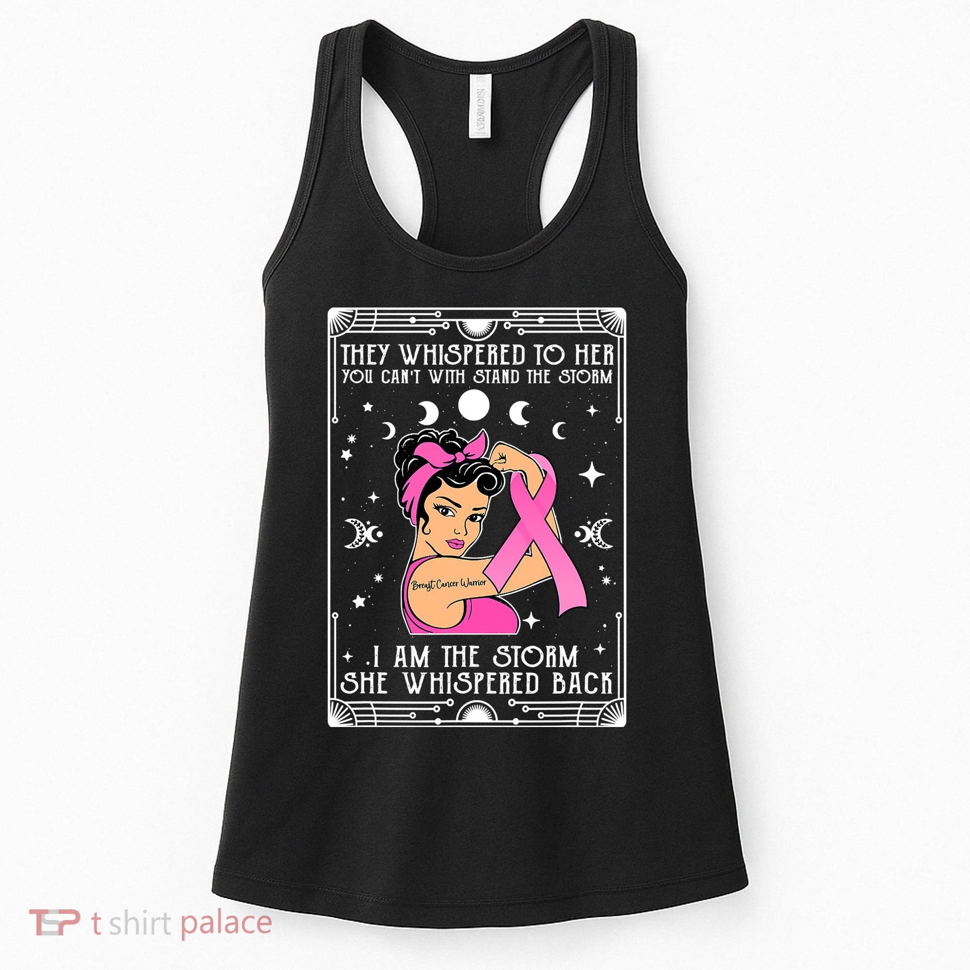 I'm The Storm Strong Womens Survivor Funny Breast Cancer Women's Tank Top