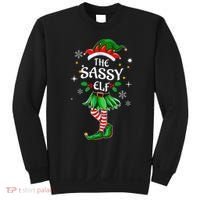 I'm The Sassy Elf Cute Family Christmas Matching  Sweatshirt thumb 0