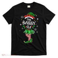 I'm The Sassy Elf Cute Family Christmas Matching  T-Shirt thumb 0