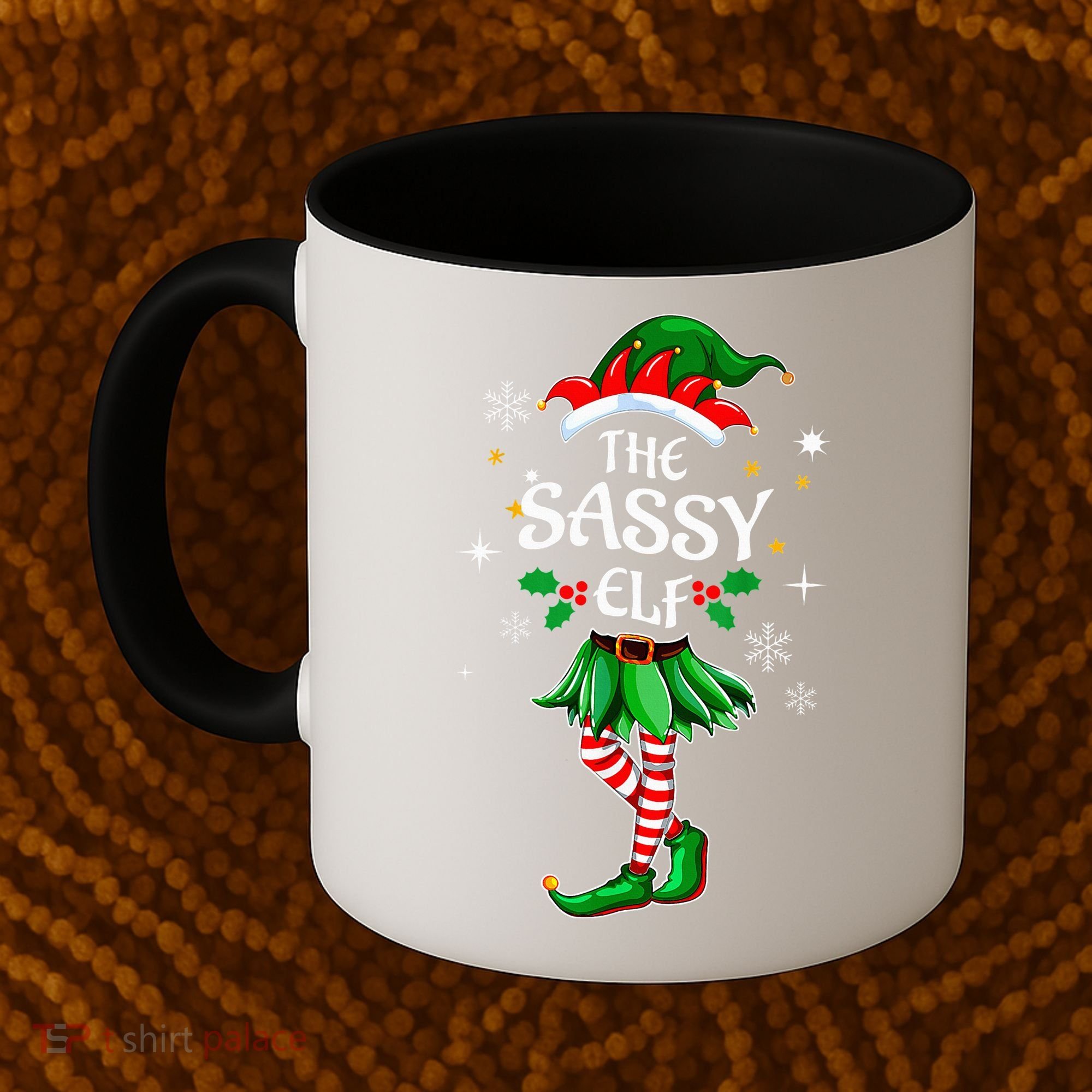 I'm The Sassy Elf Cute Family Christmas Matching  Coffee Mug