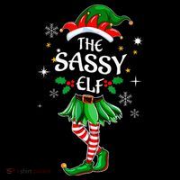 I'm The Sassy Elf Cute Family Christmas Matching  Coffee Mug thumb 5
