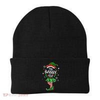 I'm The Sassy Elf Cute Family Christmas Matching  Beanie thumb 0