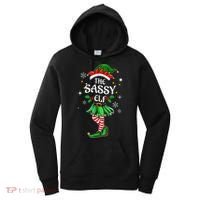 I'm The Sassy Elf Cute Family Christmas Matching  Women's Hoodie thumb 0