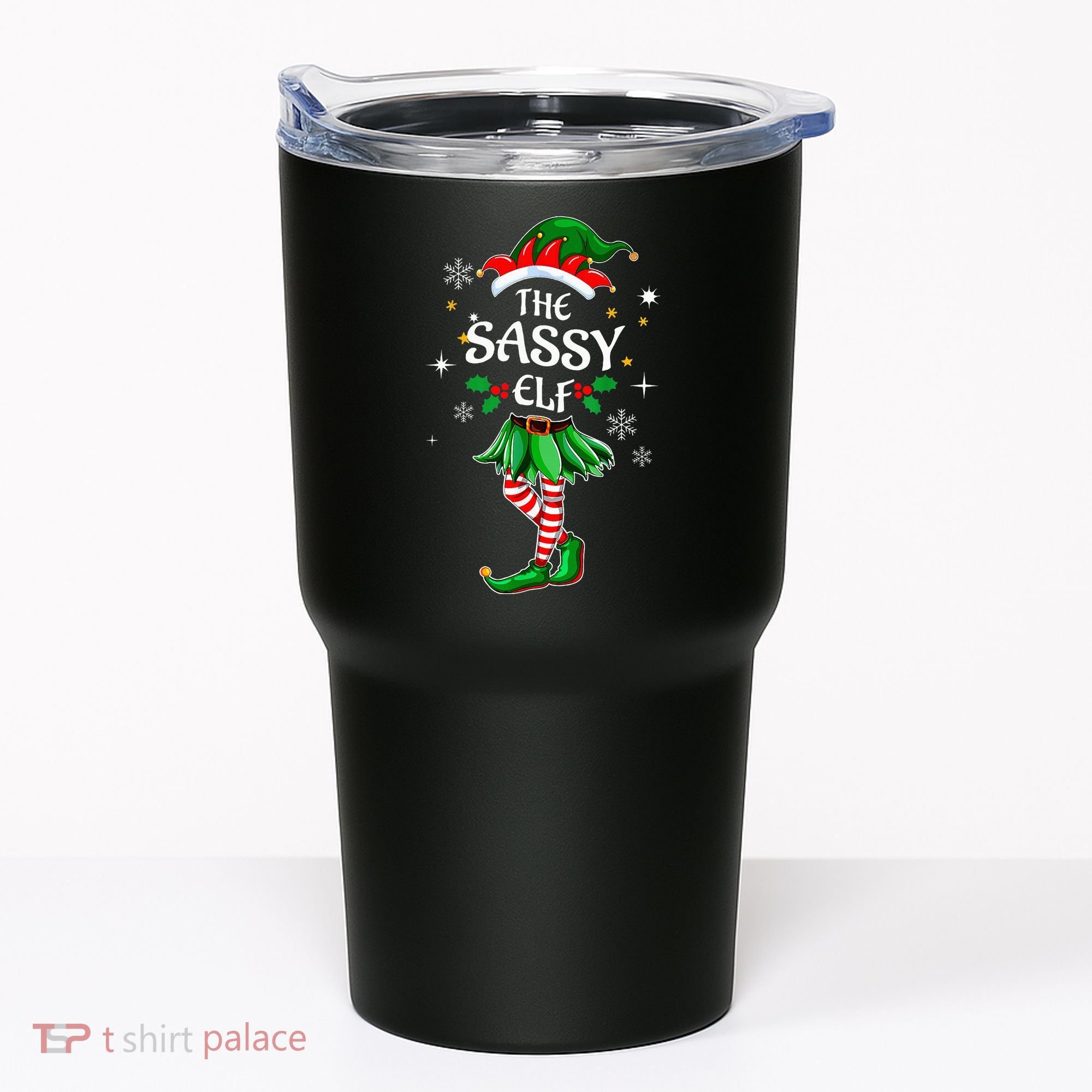 I'm The Sassy Elf Cute Family Christmas Matching  Tumbler