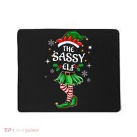 I'm The Sassy Elf Cute Family Christmas Matching  Mousepad thumb 0