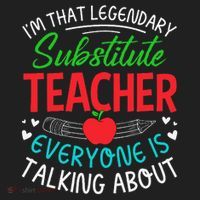 Im That Substitute Teacher Appreciation Teaching School Women's Sweatshirt thumb 2