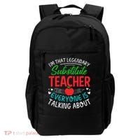 Im That Substitute Teacher Appreciation Teaching School Backpack thumb 0