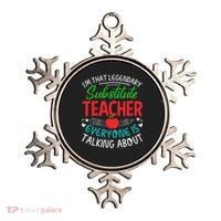 Im That Substitute Teacher Appreciation Teaching School Ornament thumb 0