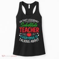 Im That Substitute Teacher Appreciation Teaching School Women's Tank Top thumb 0
