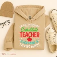 Im That Substitute Teacher Appreciation Teaching School Hoodie thumb 4