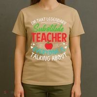 Im That Substitute Teacher Appreciation Teaching School T-Shirt thumb 4