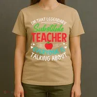 Im That Substitute Teacher Appreciation Teaching School T-Shirt thumb 4