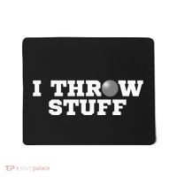 I Throw Stuff Shot Put Athlete Throwing Mousepad thumb 0
