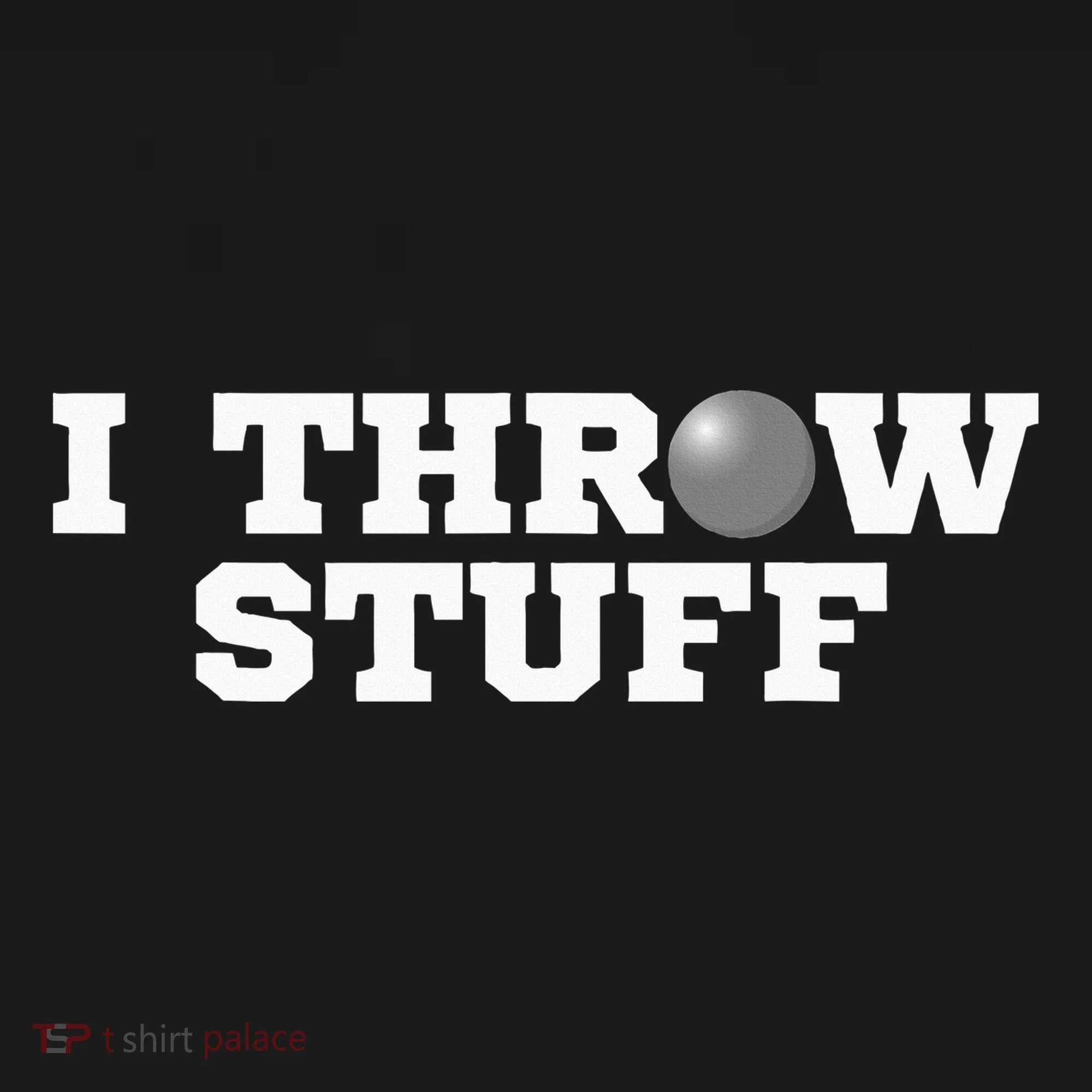 I Throw Stuff Shot Put Athlete Throwing Women's Tank Top
