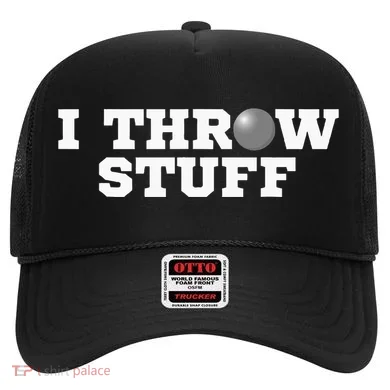 I Throw Stuff Shot Put Athlete Throwing Hat