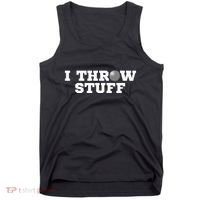 I Throw Stuff Shot Put Athlete Throwing Tank Top thumb 0