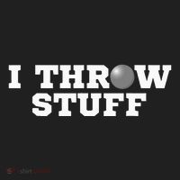 I Throw Stuff Shot Put Athlete Throwing Golf Towel thumb 3