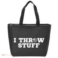 I Throw Stuff Shot Put Athlete Throwing Tote Bag thumb 0