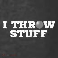 I Throw Stuff Shot Put Athlete Throwing Women's Hoodie thumb 2