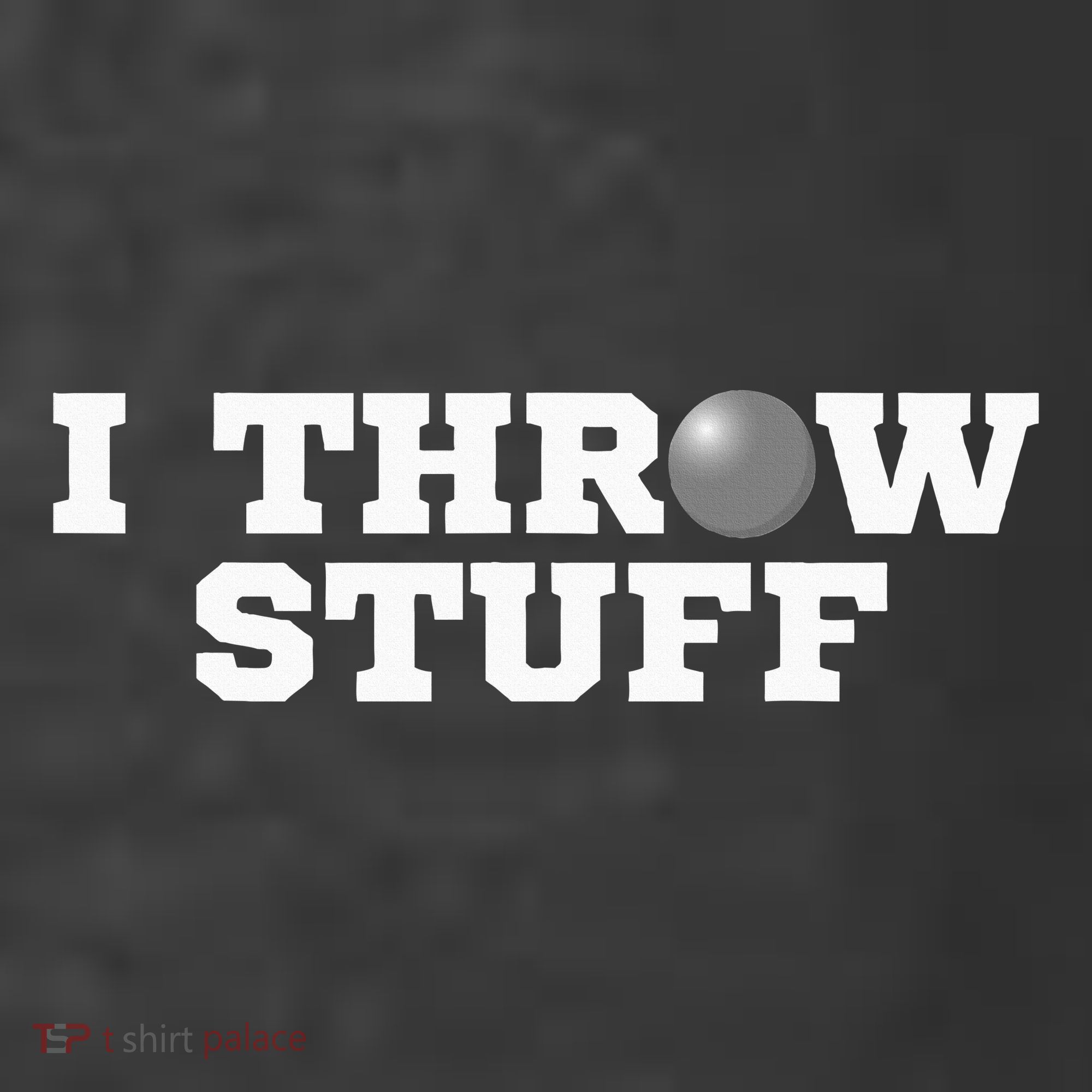 I Throw Stuff Shot Put Athlete Throwing Women's Hoodie