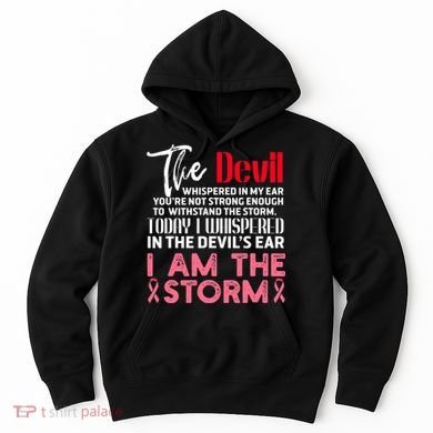 I'm The Storm Breast Cancer Hoodie