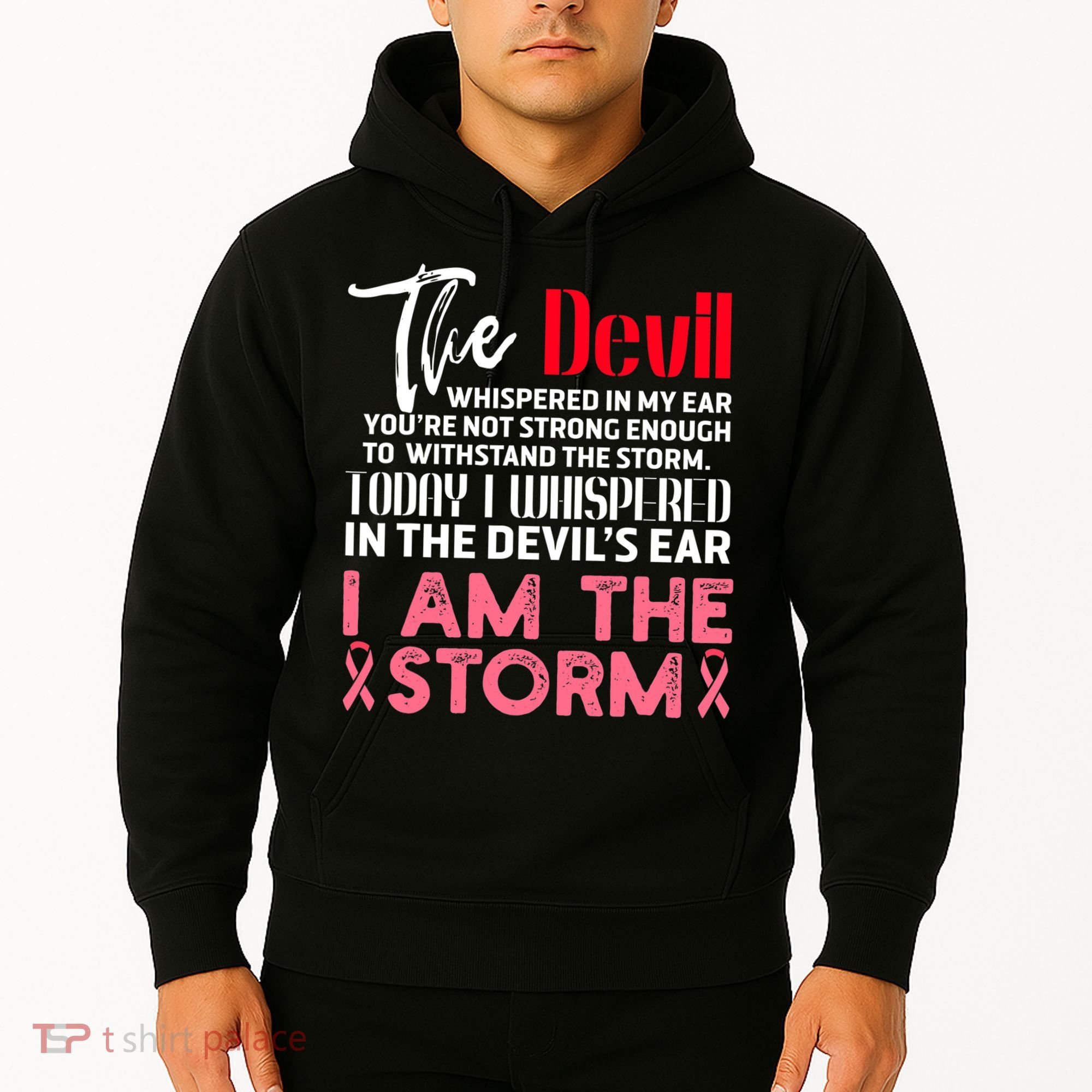 I'm The Storm Breast Cancer Hoodie