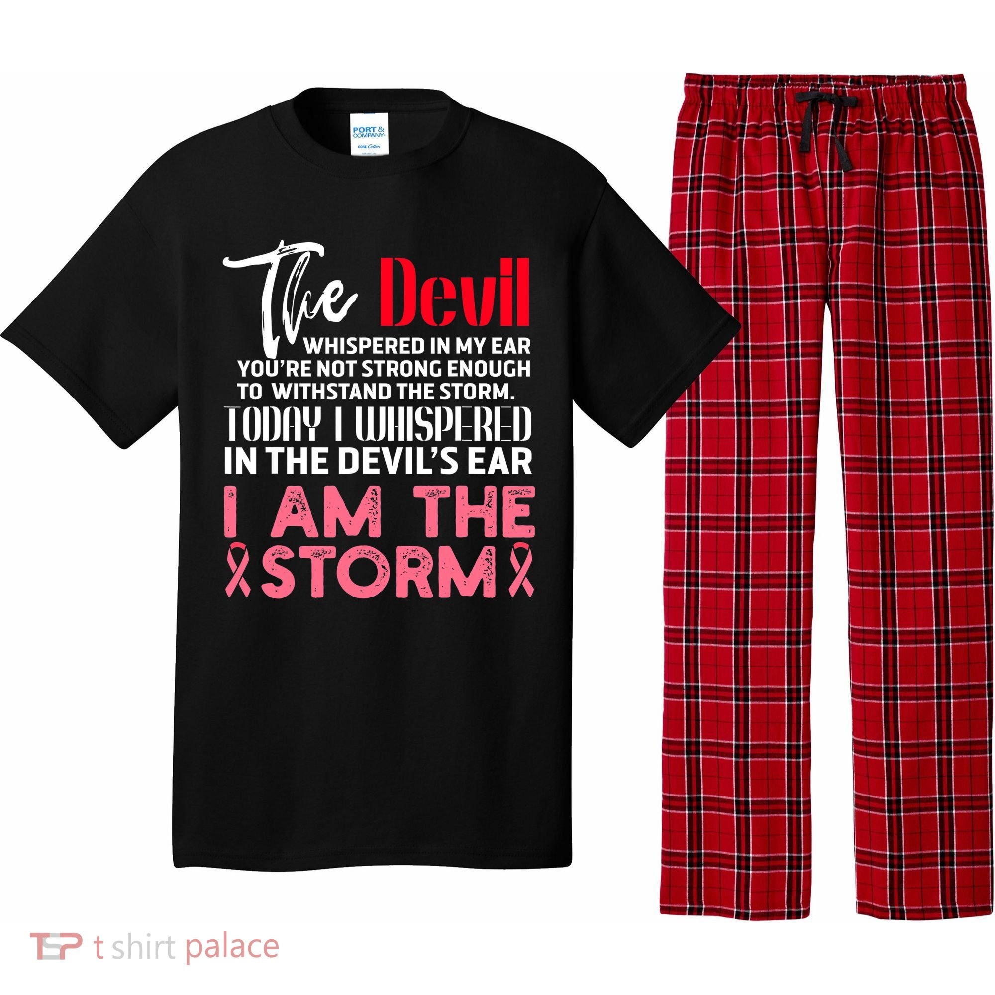 I'm The Storm Breast Cancer Pajama Set