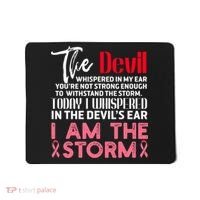 I'm The Storm Breast Cancer Mousepad thumb 0