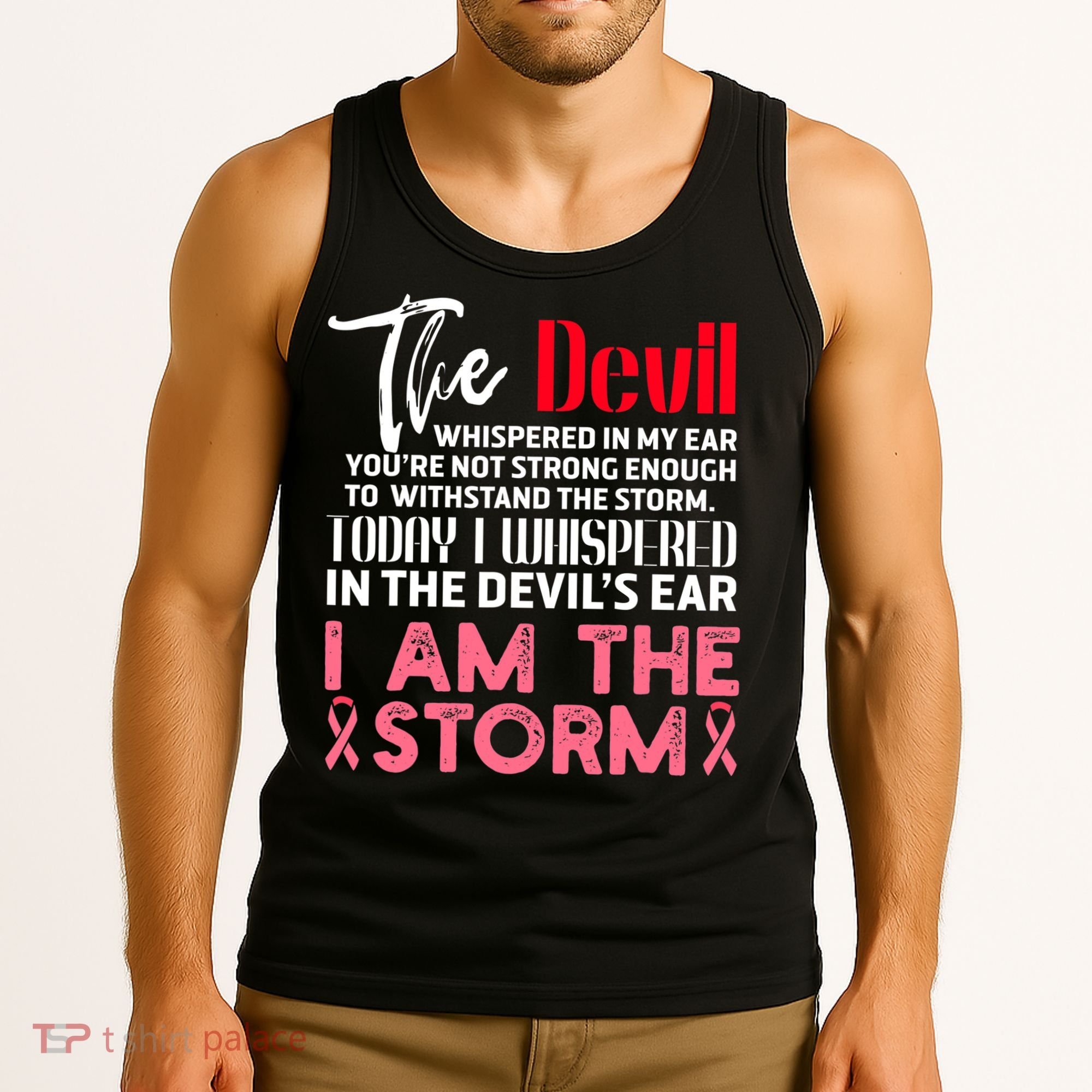 I'm The Storm Breast Cancer Tank Top