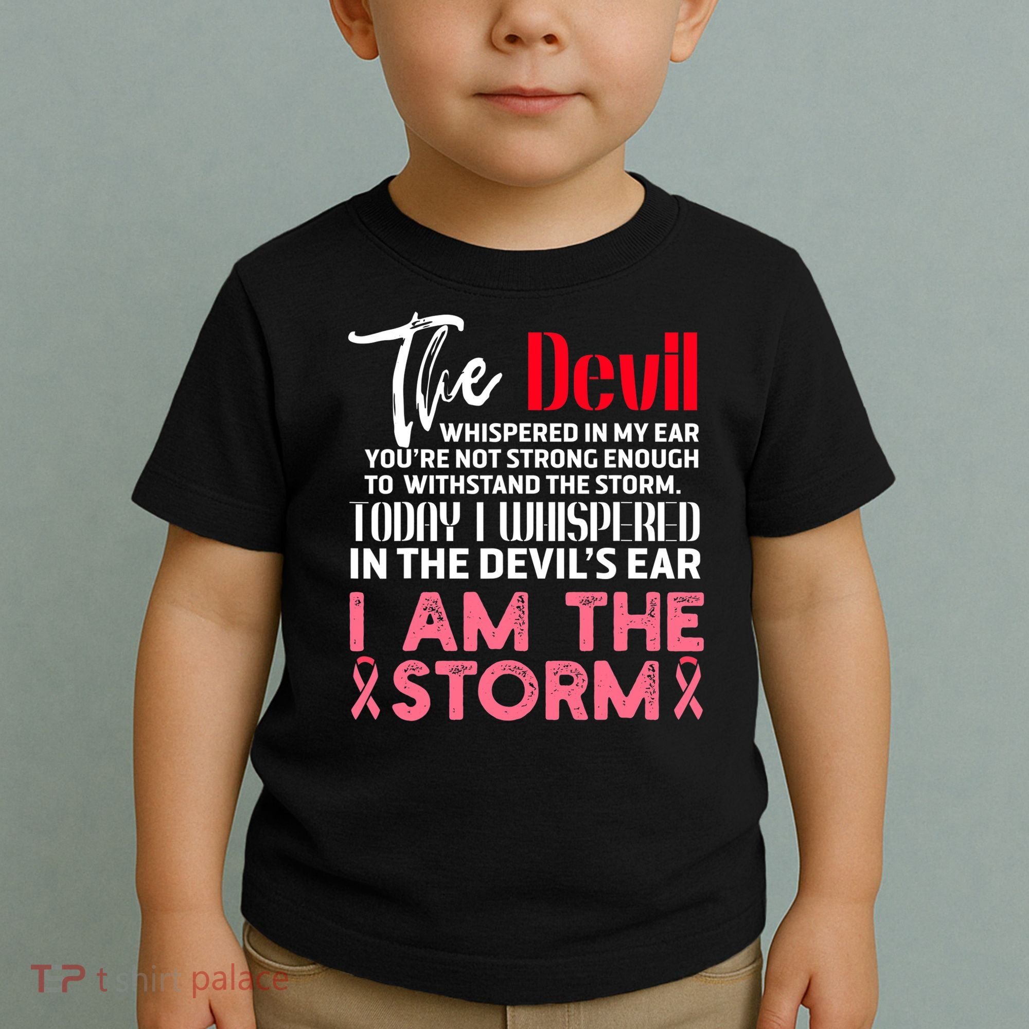I'm The Storm Breast Cancer Toddler T-Shirt