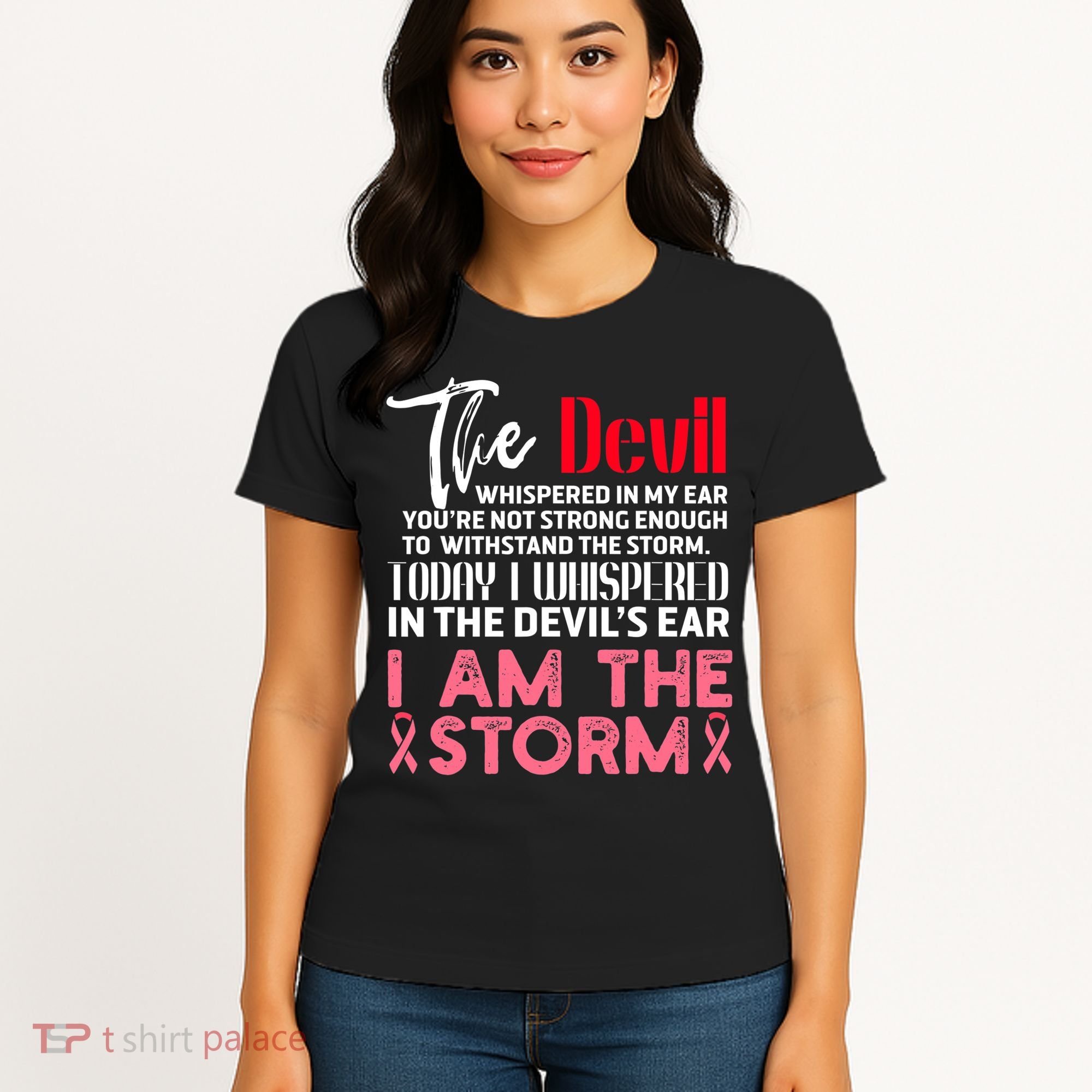 I'm The Storm Breast Cancer Women's T-Shirt