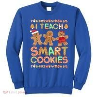 I Teach Smart Cookies Christmas Teacher Funny Gingerbread Meaningful Gift Sweatshirt thumb 0
