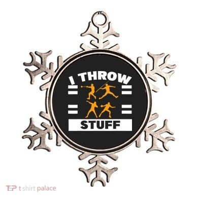 I Throw Stuff Shot Put Discus Track And Field Thrower Ornament
