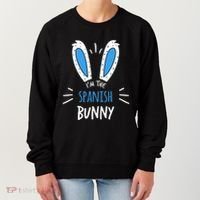 I'm The Spanish Bunny Ears Spain Easter Sunday Gift Women's Sweatshirt thumb 0