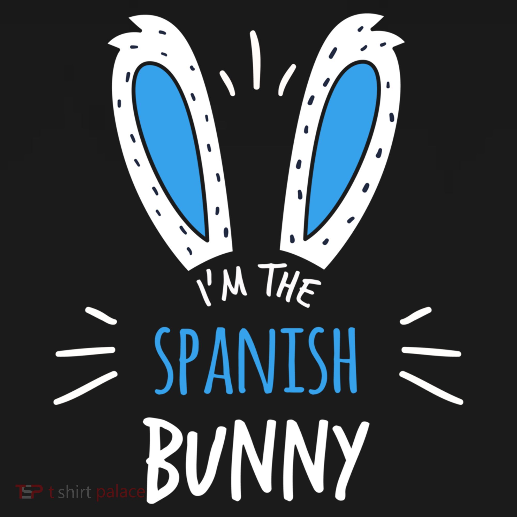 I'm The Spanish Bunny Ears Spain Easter Sunday Gift Pajama Set