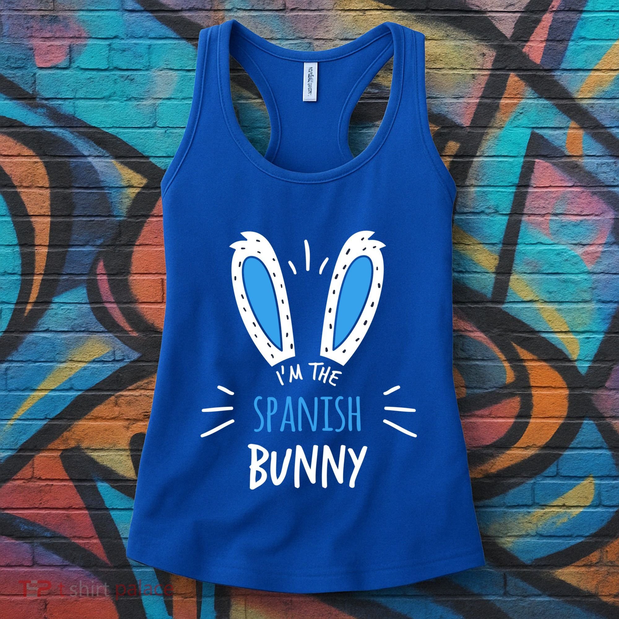 I'm The Spanish Bunny Ears Spain Easter Sunday Gift Women's Tank Top