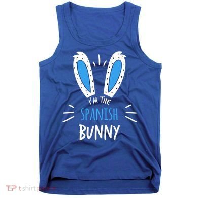 I'm The Spanish Bunny Ears Spain Easter Sunday Gift Tank Top