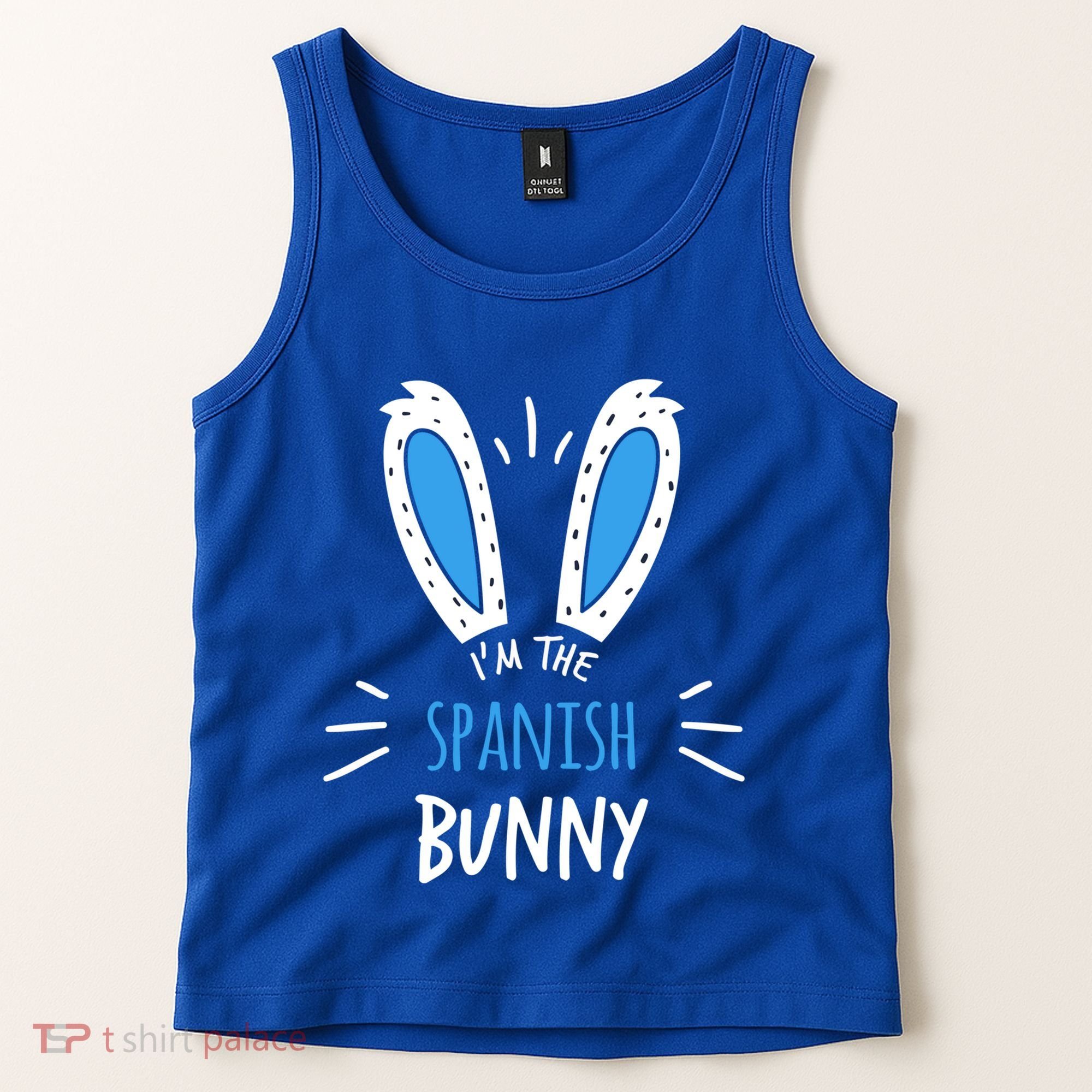 I'm The Spanish Bunny Ears Spain Easter Sunday Gift Tank Top