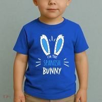 I'm The Spanish Bunny Ears Spain Easter Sunday Gift Toddler T-Shirt thumb 2