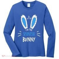 I'm The Spanish Bunny Ears Spain Easter Sunday Gift Women's Long Sleeve Shirt thumb 0