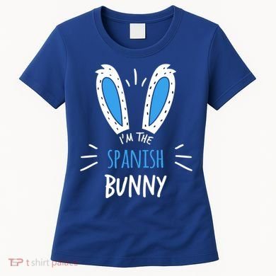 I'm The Spanish Bunny Ears Spain Easter Sunday Gift Women's T-Shirt