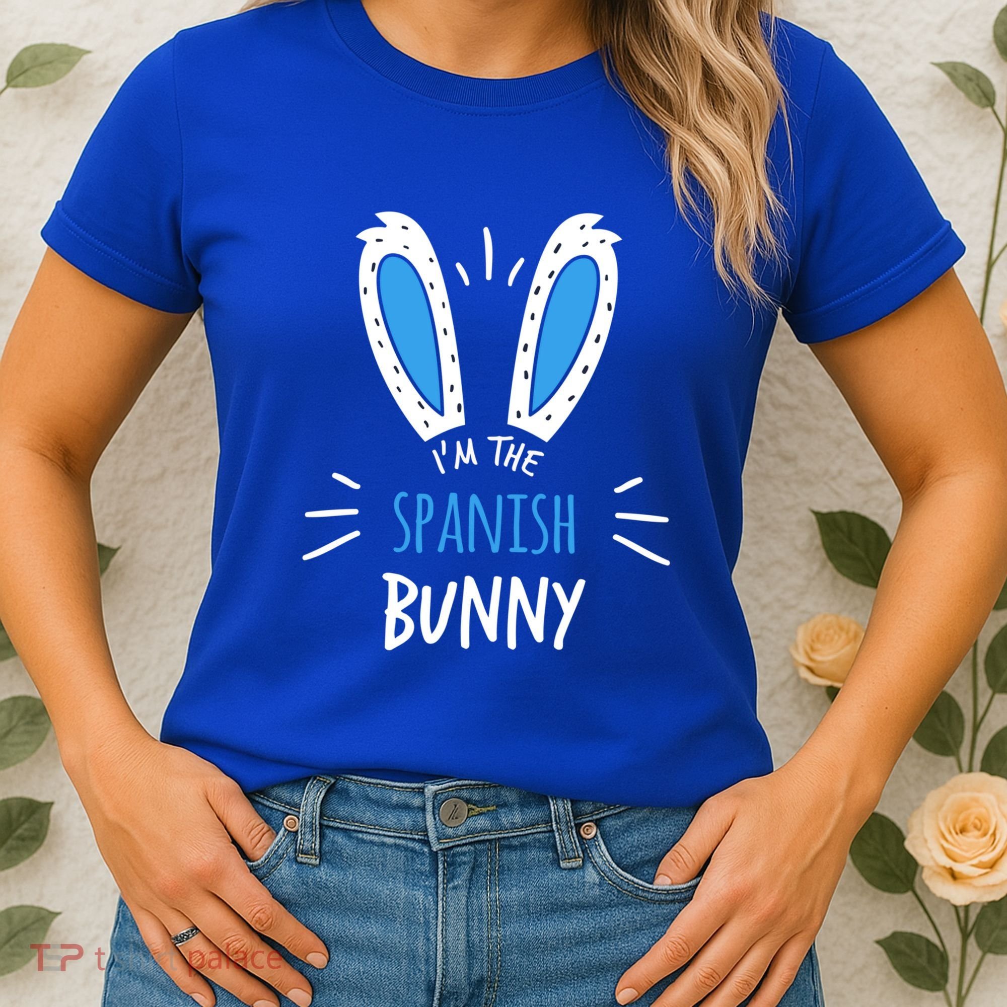 I'm The Spanish Bunny Ears Spain Easter Sunday Gift Women's T-Shirt
