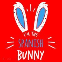 I'm The Spanish Bunny Ears Spain Easter Sunday Gift Santa Hat thumb 1