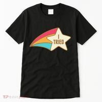 I Tried Star Award Test Day Testing Day Exam For Students Tall T-Shirt thumb 0