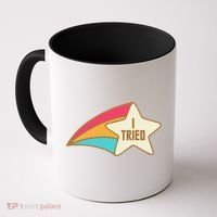 I Tried Star Award Test Day Testing Day Exam For Students Coffee Mug thumb 0