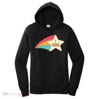 I Tried Star Award Test Day Testing Day Exam For Students Women's Hoodie thumb 0