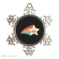 I Tried Star Award Test Day Testing Day Exam For Students Ornament thumb 0
